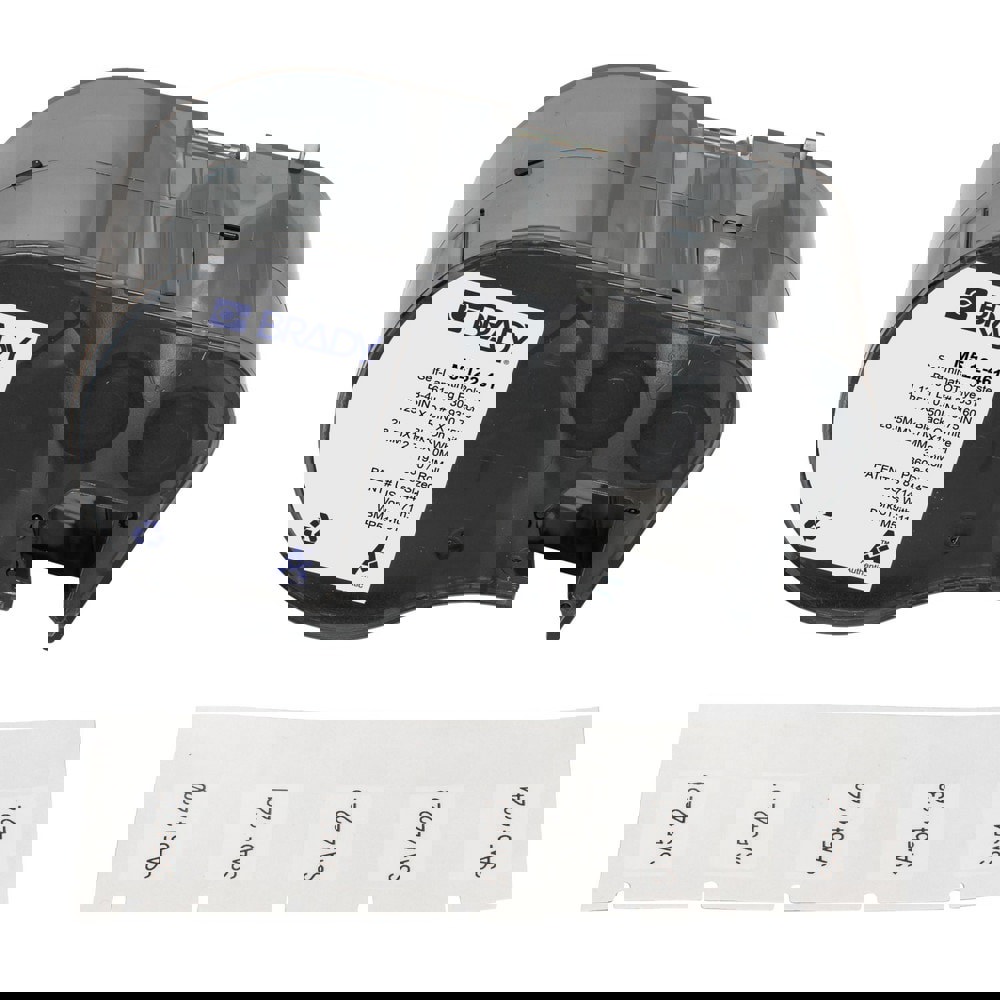 Labels, Ribbons & Tapes; Application: Self-Laminating Labels ; Type: Self-Laminating Labels ; Color Family: White ; Color: Black on White, Clear ; Number Of Labels Per Roll: 360 ; For Use With: BMP51; BMP53; M511